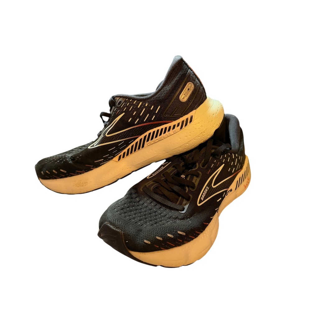 Brooks Glycerin GTS 20 Womens 9.5B Black Running Shoes 1203701B045